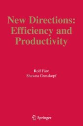 book New Directions: Efficiency and Productivity