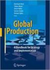 book Global Production: A Handbook for Strategy and Implementation