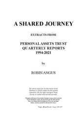 book A Shared Journey: Extracts from Personal Assets Trust Quarterly Reports 1994-2021