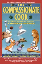 book Compassionate Cook: Please Don't Eat the Animals