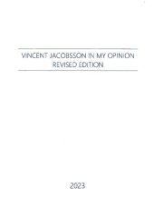 book Vincent Jacobsson In My Opinion Revised