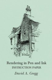 book Rendering in Pen and Ink: Instruction Paper