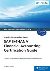 book SAP S/4 HANA Financial Accounting Certification Guide