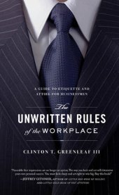 book The Unwritten Rules of the Workplace: A Guide to Etiquette and Attire for Businessmen