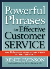 book Powerful Phrases for Effective Customer Service: Over 700 Ready-to-Use Phrases and Scripts That Really Get Results