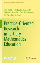 book Practice-Oriented Research in Tertiary Mathematics Education