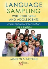 book Language Sampling with Children and Adolescents: Implications for Intervention, Third Edition