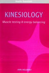 book Kinesiology: Muscle testing & energy balancing