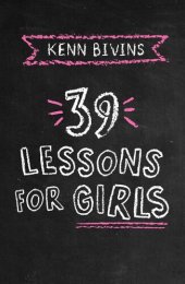 book 39 Lessons for Girls