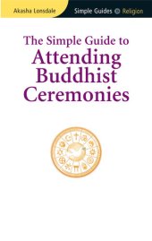 book Simple Guide to Attending Buddhist Ceremonies