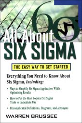 book All about Six SIGMA: The Easy Way to Get Started