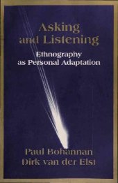 book Asking and Listening: Ethnography as Personal Adaptation