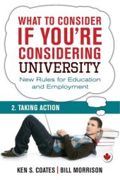 book What To Consider if You're Considering University — Taking Action