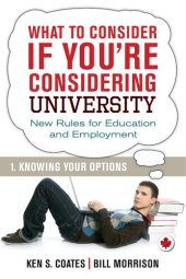 book What To Consider if You're Considering University — Knowing Your Options