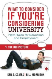 book What To Consider if You're Considering University — The Big Picture