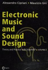 book Electronic Music and Sound Design - Theory and Practice with Max/MSP - volume 1