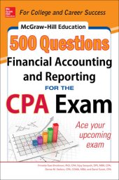 book McGraw-Hill Education 500 Financial Accounting and Reporting Questions for the CPA Exam