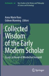 book Collected Wisdom of the Early Modern Scholar: Essays in Honor of Mordechai Feingold