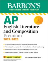 book AP English Literature and Composition Premium, 2022-2023: 8 Practice Tests + Comprehensive Review + Online Practice