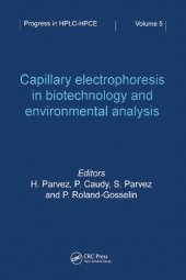 book Capillary Electrophoresis in Biotechnology and Environmental Analysis