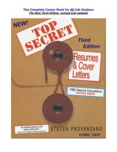 book Top Secret Resumes: The New, Complete Career Guide for All Job Seekers