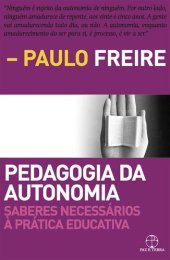 book Pedagogia da autonomia | Saberes necessários à prática educativa