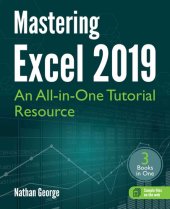 book Mastering Excel 2019 An All-in-One Tutorial Resource