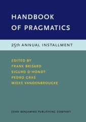 book Handbook of Pragmatics: 25th Annual Installment