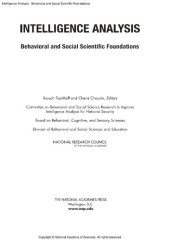 book Intelligence Analysis: Behavioral and Social Scientific Foundations