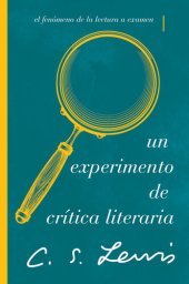 book Un experimento de crítica literaria: El fenómeno de la lectura a examen