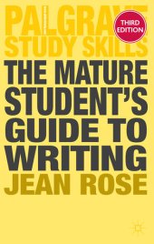 book The Mature Student's Guide to Writing