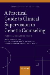 book A Practical Guide to Clinical Supervision in Genetic Counseling