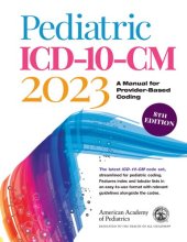 book Pediatric ICD-10-CM 2023: A Manual for Provider-Based Coding