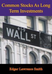 book Common Stocks as Long Term Investments