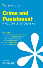 book Crime and Punishment: SparkNotes Literature Guide