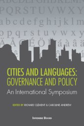 book Cities and Languages: Governance and Policy – An International Symposium