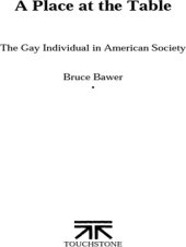 book Place at the Table: The Gay Individual in American Society