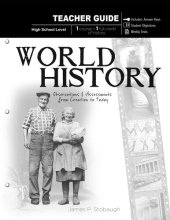 book World History - Teacher Guide: Observations and Assessments from Creation to Today