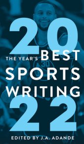 book The Year's Best Sports Writing 2022