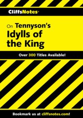 book Cliffsnotes on Tennyson's Idylls of the King