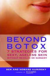 book Beyond Botox: 7 Strategies for Sexy, Ageless Skin Without Needles or Surgery