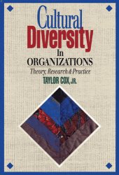 book Cultural Diversity in Organizations: Theory, Research and Practice