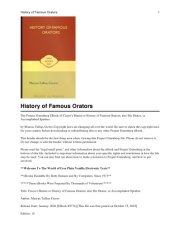 book History Of Famous Orators