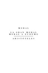 book Moral a Eudemo