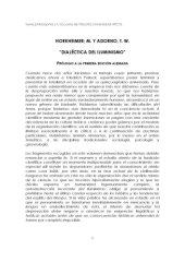 book Dialectica del iluminismo