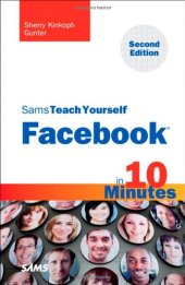 book Sams Teach Yourself Facebook in 10 Minutes 