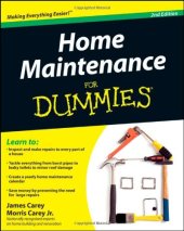 book Home Maintenance For Dummies