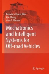 book Mechatronics and Intelligent Systems for Off-road Vehicles