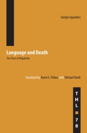 book Language and Death: The Place of Negativity 