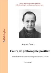 book Cours de philosophie positive